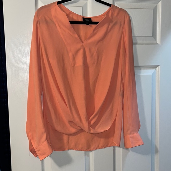 Mossimo Supply Co. Tops - Sherbet orange blouse worn once too small no flaws!